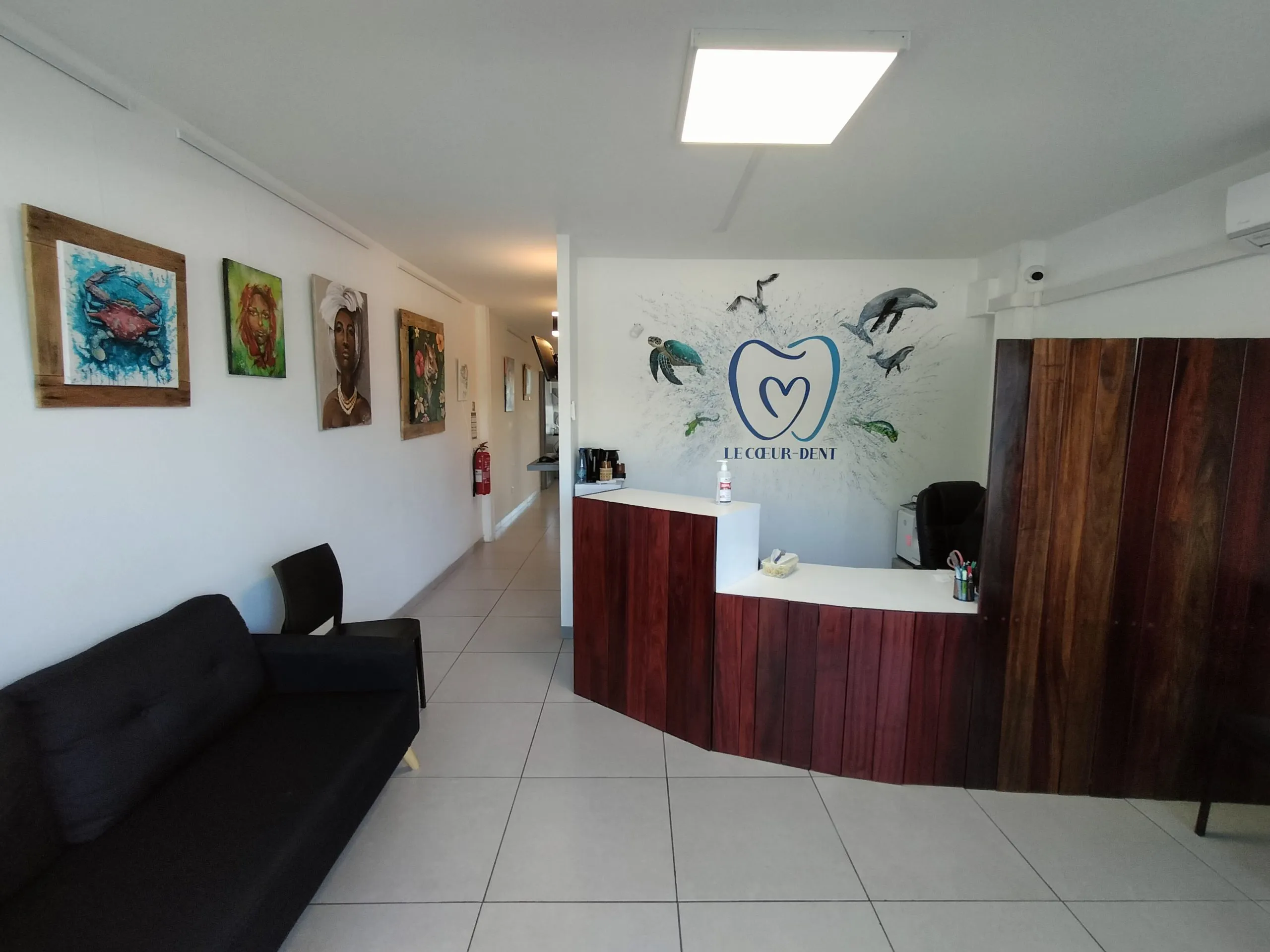 accueil Cabinet le coeur-dent